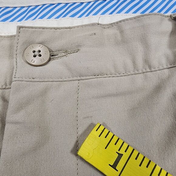 FootJoy FJ Men's Beige Performance Golf Pants Trousers Chinos Slacks 34x32 - Picture 12 of 13
